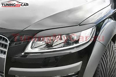 Реснички на фары для Audi Q7 2005-2015