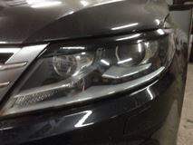 Реснички на фары для Volkswagen Passat CC 2012-2017 рестайлинг