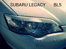 Реснички на фары для Subaru Legacy BL 2003-2006
