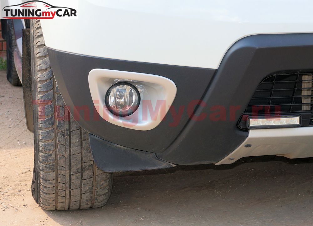 Вставки в ПТФ для Renault Duster