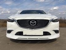 Спойлер - вставка между "клыками" SkyActivSport для Mazda 6 2015- 