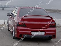 Бампер задний для Mitsubishi Lancer IX в стиле EVO