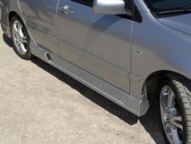 Пороги для Mitsubishi Lancer IX в стиле INGS Extreem
