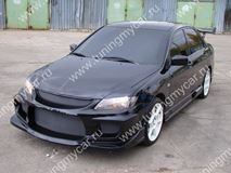 Пороги для Mitsubishi Lancer IX в стиле INGS Extreem