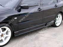 Пороги для Mitsubishi Lancer IX в стиле INGS Extreem