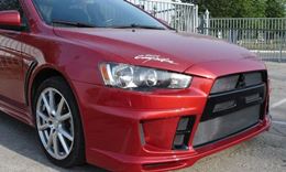 Передний бампер Extreme для Lancer X