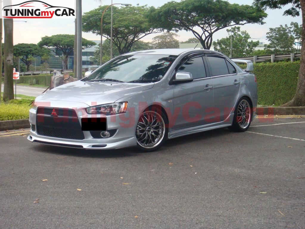 Пороги Zodiak для Mitsubishi Lancer X