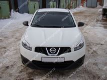 Реснички на фары для Nissan Qashqai J10 (2010-2013) рестайл