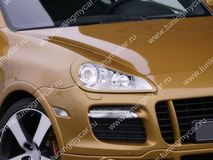 Реснички на фары для Porsche Cayenne 957