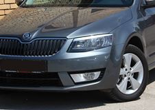 Вставки переднего бампера в стиле RS для Skoda Octavia III A7 (2013-)