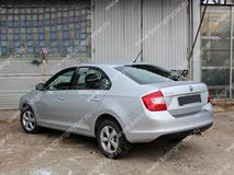 Защитная накладка заднего бампера для Skoda Rapid