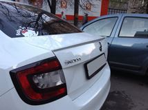 Лип-Спойлер для Skoda Rapid (2012-2021)