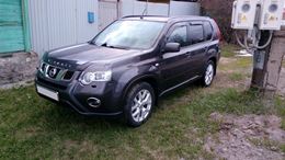 Реснички на фары для Nissan X-Trail II (Т31 рестайлинг)