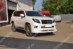 Юбка переднего бампера в стиле JAOS для Toyota LC 150 PRADO