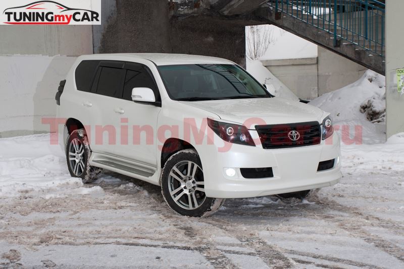 Бампер передний в стиле ELFORD для Toyota LC 150 PRADO
