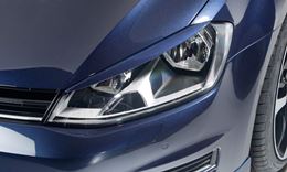 Реснички на фары для Volkswagen Golf 7