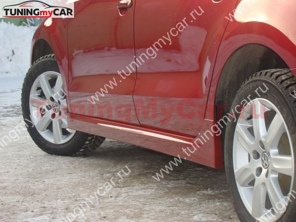 Пороги для VW Polo Sedan (2010 - 2019)
