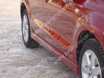Пороги для VW Polo Sedan (2010 - 2019)
