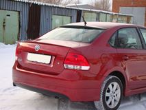 Козырек на заднее стекло для VW Polo Sedan