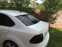 Лип спойлер Redline для VW Polo Sedan