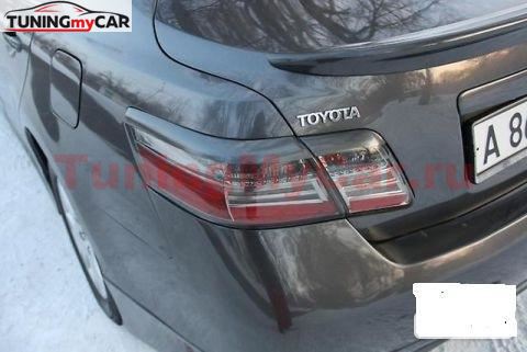 Реснички на задние фонари Toyota Camry ACV40 2006-2011