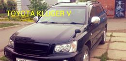 Реснички на фары для Toyota Kluger V ACU20W 2000-2007