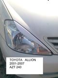 Реснички на фары TOYOTA  ALLION AZT240 2001-2007