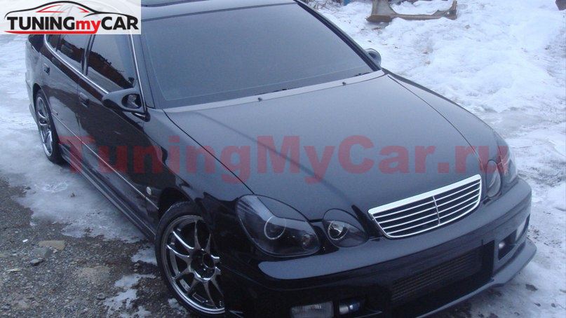 Реснички на фары для Toyota Aristo 1997-2004