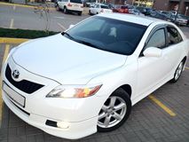 Реснички на фары для Toyota Camry ACV40 (дорестайлинг) 2006-2009