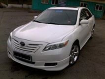 Реснички на фары для Toyota Camry ACV40 (дорестайлинг) 2006-2009