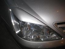 Реснички на фары для Toyota Allion AZT 240 рестайлинг 2004-2007