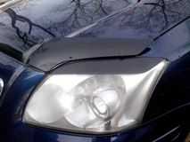 Накладки на фары (реснички) для Toyota Avensis T 250 2003-2008 