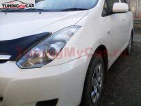 Реснички на фары для Toyota Wish 2003-2009 рестайлинг (боковые накладки)