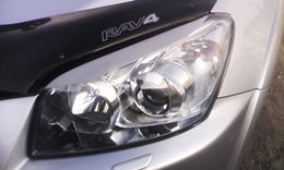 Реснички на фары для Toyota Rav4 2005-2013