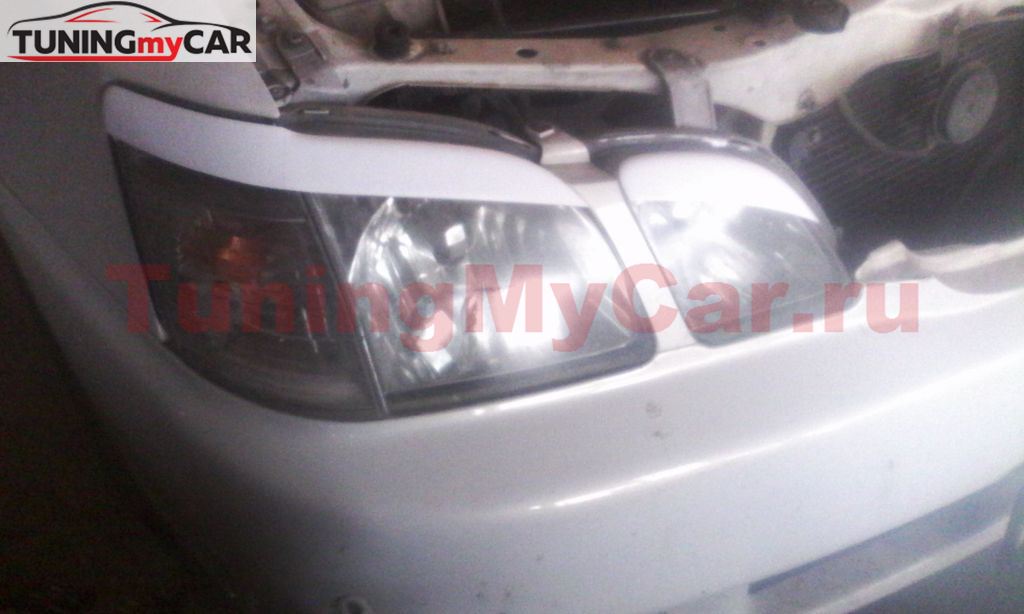 Реснички на фары для Toyota Gaia 1998-2004