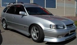 Реснички на фары для Toyota Sprinter Carib 1995-2002 