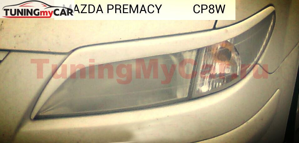 Реснички на фары для Mazda Premacy 1999-2004