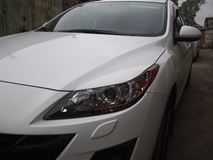 Реснички на фары для Mazda 3 2008-2013