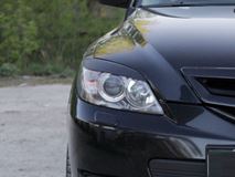 Реснички на фары для Mazda 3 хэтчбек 2003-