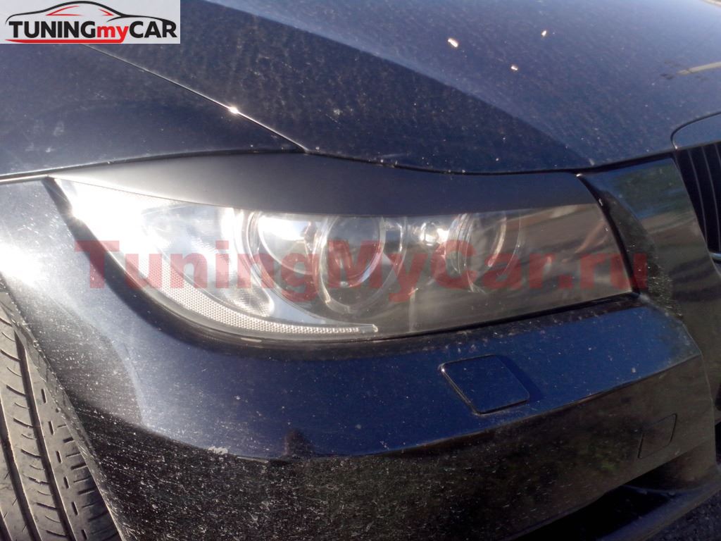 Реснички на фары для BMW 3 E90 2005-2011