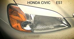 Реснички на фары для Honda Civic ES5 7 поколение 2000 - 2003