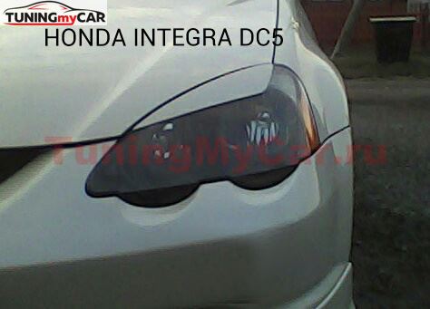 Реснички на фары для Honda Integra DC5 2001-2006
