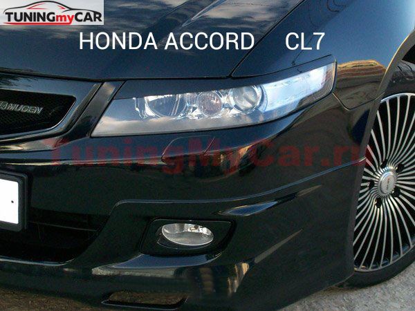 Реснички на фары для Honda Accord 7 2002-2008