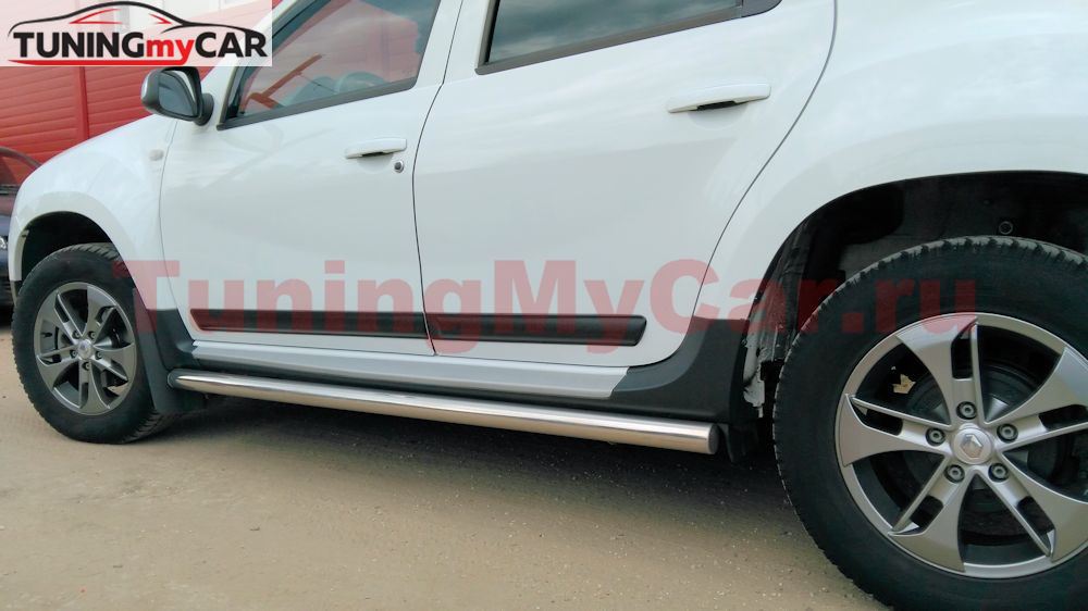 Молдинги узкие на двери для Renault Duster