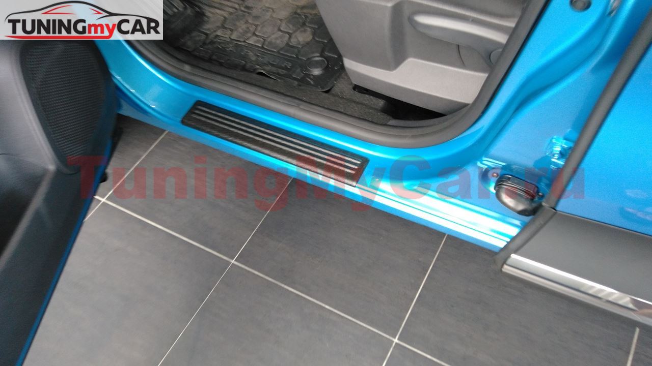 Накладки в проем передних дверей для Renault Sandero