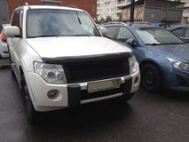 Решетка радиатора (маска) без центральной консоли Pajero 4 2006-2021