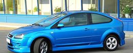 Накладка на передний бампер TOP Line для Ford Focus 2