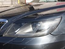 Реснички на фары Skoda Octavia II FL