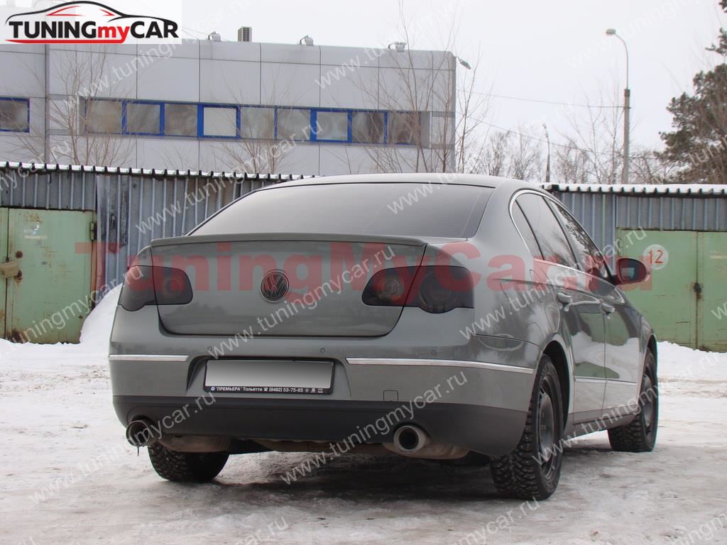Лип спойлер VW Passat B6