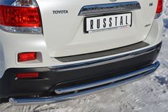 Защита заднего бампера D63 (секции)/ D42 (дуга) для Toyota Highlander 2010-2013
